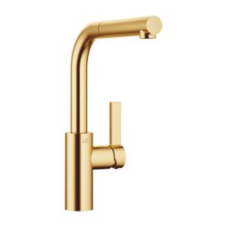 Dornbracht Einhebelmischer Elio Pull-out Ausladung 235mm, Messing gebürstet 23k... DORNBRACHT-33840790-28 4029011899959 (Abb. 1)
