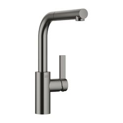 Dornbracht Einhebelmischer Elio Pull-out Ausladung 235mm, Dark Platinum gebürst... DORNBRACHT-33840790-99 4029011925528 (Abb. 1)