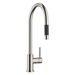 Dornbracht Einhebelmischer Tara Pull-down mit Brausefunktion, Ausladung 240mm, ... DORNBRACHT-33870888-06 4099477024943 (Abb. 1)