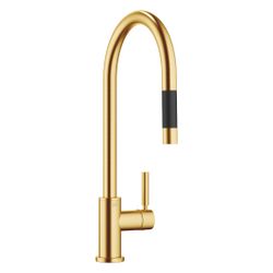 Dornbracht Einhebelmischer Tara Pull-down mit Brausefunktion, Ausladung 240mm, ... DORNBRACHT-33870888-28 4099477055299 (Abb. 1)