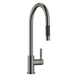Dornbracht Einhebelmischer Tara Pull-down mit Brausefunktion, Ausladung 240mm, ... DORNBRACHT-33870888-99 4099477055398 (Abb. 1)