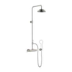 Dornbracht Shower Pipe Madison mit Brause-Thermostat ohne Handbrause, Platin ge... DORNBRACHT-34459360-06 4029011900884 (Abb. 1)