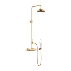 Dornbracht Shower Pipe Madison mit Brause-Thermostat ohne Handbrause, Messing g... DORNBRACHT-34459360-28 4029011920912 (Abb. 1)