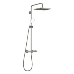 Dornbracht Showerpipe Symetrics mit Brause-Thermostat ohne Handbrause Regenbrau... DORNBRACHT-34464980-99 4099477513539 (Abb. 1)