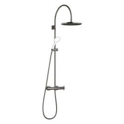 Dornbracht Showerpipe Vaia mit Brause-Thermostat, Ausladung 420mm, 300mm, 14l/m... DORNBRACHT-34465809-19 4099477407357 (Abb. 1)