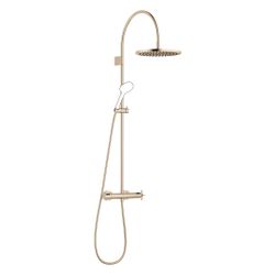 Dornbracht Showerpipe Vaia mit Brause-Thermostat, Ausladung 420mm, 300mm, 14l/m... DORNBRACHT-34465809-46 4099477407593 (Abb. 1)