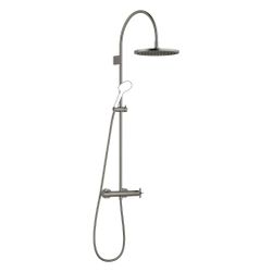 Dornbracht Showerpipe Vaia mit Brause-Thermostat, Ausladung 420mm, 300mm, 14l/m... DORNBRACHT-34465809-99 4099477407678 (Abb. 1)