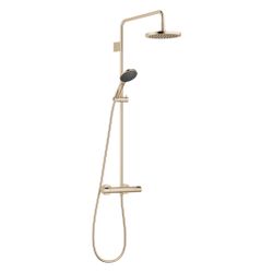 Dornbracht Showerpipe mit Brause-Thermostat und Handbrausegarnitur D 220mm 9l/m... DORNBRACHT-34467979-27 4099477408699 (Abb. 1)