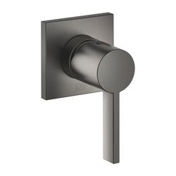 Dornbracht Unterputz-Einhandbatterie IMO mit Abdeckplatte 80x80mm, Dark Platinu... DORNBRACHT-36060670-99 4029011845819 (Abb. 1)