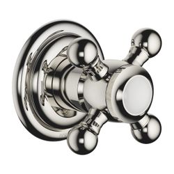 Dornbracht Unterputz-Zweiwege-Umstellung Madison, Rosette 60mm, Platin... DORNBRACHT-36200361-08 4029011965944 (Abb. 1)