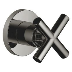 Dornbracht Unterputz-Zweiwege-Umstellung Tara, Rosette 60mm, Dark Chrome, 36200... DORNBRACHT-36200892-19 4099477014012 (Abb. 1)