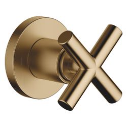 Dornbracht Unterputz-Zweiwege-Umstellung Tara, Rosette 60mm, Dark Brass gebürst... DORNBRACHT-36200892-39 4099477349589 (Abb. 1)