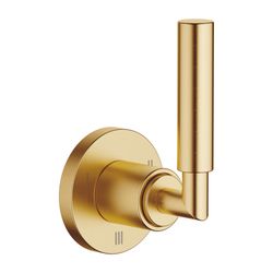 Dornbracht Unterputz-Dreiwege-Umstellung Tara, Rosette 60mm, Messing gebürstet ... DORNBRACHT-36210882-28 4029011964329 (Abb. 1)