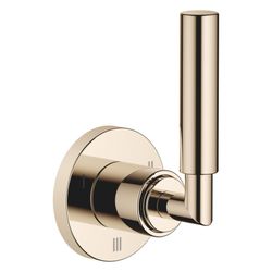 Dornbracht Unterputz-Dreiwege-Umstellung Tara, Rosette 60mm, Champagne 22kt Gol... DORNBRACHT-36210882-47 4099477014579 (Abb. 1)