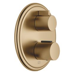 Dornbracht Unterputz-Thermostat Madison mit Einweg-Mengenregulierung, Dark Bras... DORNBRACHT-36425977-39 4099477390901 (Abb. 1)