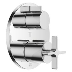 Dornbracht Unterputz-Thermostat Vaia mit Dreiwege-Mengenregulierung, Abdeckplat... DORNBRACHT-36427809-00 4029011986789 (Abb. 1)