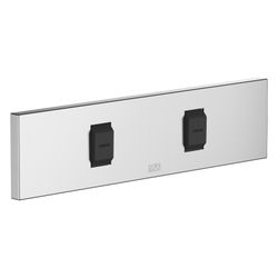 Dornbracht Unterputz-Seitenbrause Water Fan horizontal 10l/min, Chrom gebürstet... DORNBRACHT-36512979-93 4029011947971 (Abb. 1)