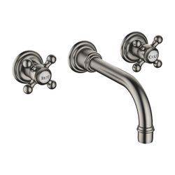 Dornbracht Waschtisch-Wandbatterie Madison o. Ablaufg., Ausladung 190mm, Dark P... DORNBRACHT-36712361-99 4029011802645 (Abb. 1)