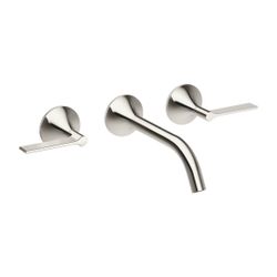 Dornbracht Waschtisch-Wandbatterie Vaia o. Ablaufg., starr, 190mm, 5,7l/min, Pl... DORNBRACHT-36712819-08 4029011893551 (Abb. 1)