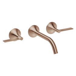 Dornbracht Waschtisch-Wandbatterie Vaia o. Ablaufg., starr, 190mm, 5,7l/min, Br... DORNBRACHT-36712819-42 4099477110493 (Abb. 1)