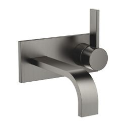 Dornbracht MEM Waschtisch-Wand-Einhandmischer mit Abdeckplatte 36863782 Dark Pl... DORNBRACHT-36863782-99 4029011850929 (Abb. 1)