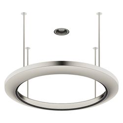 Dornbracht Regenpaneel für Aquahalo, Platin gebürstet 605mm, 41750979-06... DORNBRACHT-41750979-06 4099477200545 (Abb. 1)
