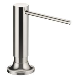 Dornbracht Spender Vaia mit Rosette, schwenkbar, Ausladung 140mm, 500ml, Platin... DORNBRACHT-82434809-08 4099477166933 (Abb. 1)