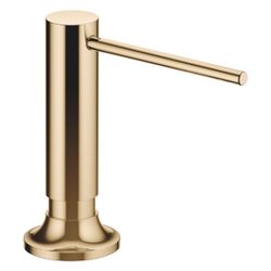 Dornbracht Spender Vaia mit Rosette, schwenkbar, Ausladung 140mm, 500ml, Messin... DORNBRACHT-82434809-09 4099477166940 (Abb. 1)
