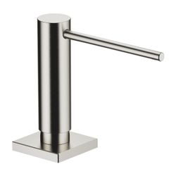 Dornbracht Spender mit Rosette Lot Ausladung 124mm 500ml, Platin gebürstet, 824... DORNBRACHT-82439970-06 4029011777103 (Abb. 1)