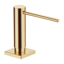 Dornbracht Spender mit Rosette Lot Ausladung 124mm 500ml, Messing gebürstet 23k... DORNBRACHT-82439970-28 4029011901133 (Abb. 1)