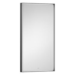 Dornbracht Lichtspiegel eckig mit umlaufendem Aluminiumrahmen LED-Beleuchtung d... DORNBRACHT-83150980-33 4099477375663 (Abb. 1)