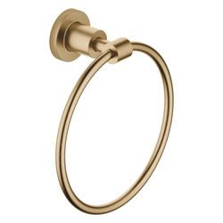 Dornbracht Handtuchring Tara rund, Ausladung 80mm, Dark Brass gebürstet... DORNBRACHT-83200892-39 4099477351025 (Abb. 1)