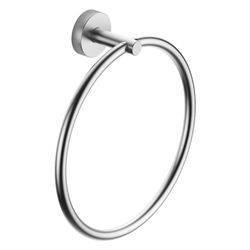 Dornbracht Handtuchring rund 185mm Ausladung 55mm Rosette 40mm, Chrom gebürstet... DORNBRACHT-83200979-93 4029011948695 (Abb. 1)