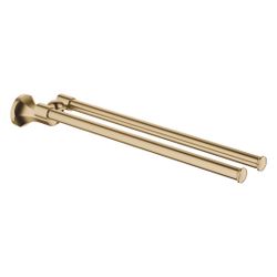 Dornbracht Handtuchhalter Madison 2-teilig schwenkbar, Dark Brass gebürstet... DORNBRACHT-83210361-39 4099477391021 (Abb. 1)