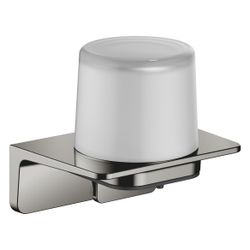 Dornbracht Lotionspender Kristallglas matt Stichmaß 90mm 140x130x103mm, Dark Ch... DORNBRACHT-83430976-19 4099477384818 (Abb. 1)