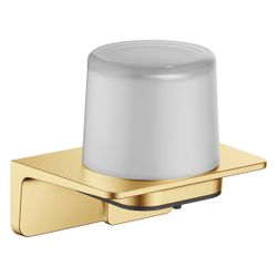 Dornbracht Lotionspender Kristallglas matt Stichmaß 90mm 140x130x103mm, Gold ge... DORNBRACHT-83430976-37 4099477440774 (Abb. 1)