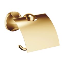 Dornbracht Papierrollenhalter Madison mit Deckel, Messing gebürstet 23kt Gold... DORNBRACHT-83510361-28 4029011901621 (Abb. 1)