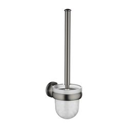 Dornbracht Toiletten-Bürstengarnitur Madison Wandmodell, Dark Platinum gebürste... DORNBRACHT-83900361-99 4029011802973 (Abb. 1)