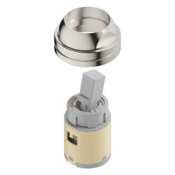 Dornbracht Kartusche, 25x50mm, Platin gebürstet, 90150504100-06... DORNBRACHT-90150504100-06 4029011552809 (Abb. 1)