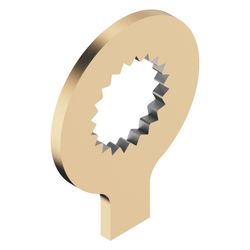 Dornbracht Anschlag für Pressure Balance Valve, 14x18x1mm, 09301109690... DORNBRACHT-09301109690 4029011327902 (Abb. 1)