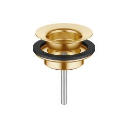 Dornbracht Siebventil G 1 1/4", Messing gebürstet 23kt Gold... DORNBRACHT-10100970-28 4029011896309 (Abb. 1)