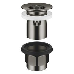 Dornbracht Siebventil für Becken mit Überlauf G 1 1/4", Dark Chrome... DORNBRACHT-10105970-19 4029011996160 (Abb. 1)
