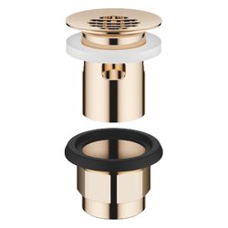 Dornbracht Siebventil für Becken mit Überlauf G 1 1/4", Light Gold... DORNBRACHT-10105970-26 4099477185828 (Abb. 1)