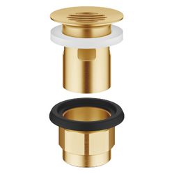 Dornbracht Siebventil für Becken mit Überlauf G 1 1/4", Gold gebürstet PVD... DORNBRACHT-10105970-37 4099477431550 (Abb. 1)
