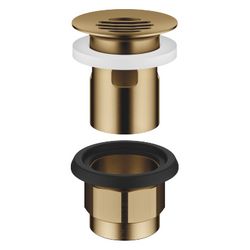 Dornbracht Siebventil für Becken mit Überlauf G 1 1/4", Dark Brass gebürstet... DORNBRACHT-10105970-39 4099477345871 (Abb. 1)