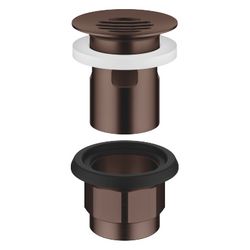 Dornbracht Siebventil für Becken mit Überlauf G 1 1/4", Dark Bronze gebürstet P... DORNBRACHT-10105970-43 4099477462677 (Abb. 1)