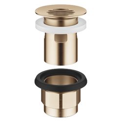 Dornbracht Siebventil für Becken mit Überlauf G 1 1/4", Champagne gebürstet 22k... DORNBRACHT-10105970-46 4099477030791 (Abb. 1)