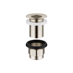 Dornbracht Siebventil für Becken ohne Überlauf G 1 1/4", Platin gebürstet... DORNBRACHT-10110970-06 4029011326516 (Abb. 1)