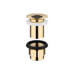 Dornbracht Siebventil für Becken ohne Überlauf G 1 1/4", Messing 23kt Gold... DORNBRACHT-10110970-09 4029011326486 (Abb. 1)