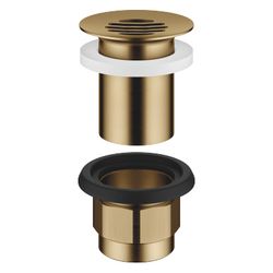 Dornbracht Siebventil für Becken ohne Überlauf G 1 1/4", Dark Brass gebürstet... DORNBRACHT-10110970-39 4099477345888 (Abb. 1)